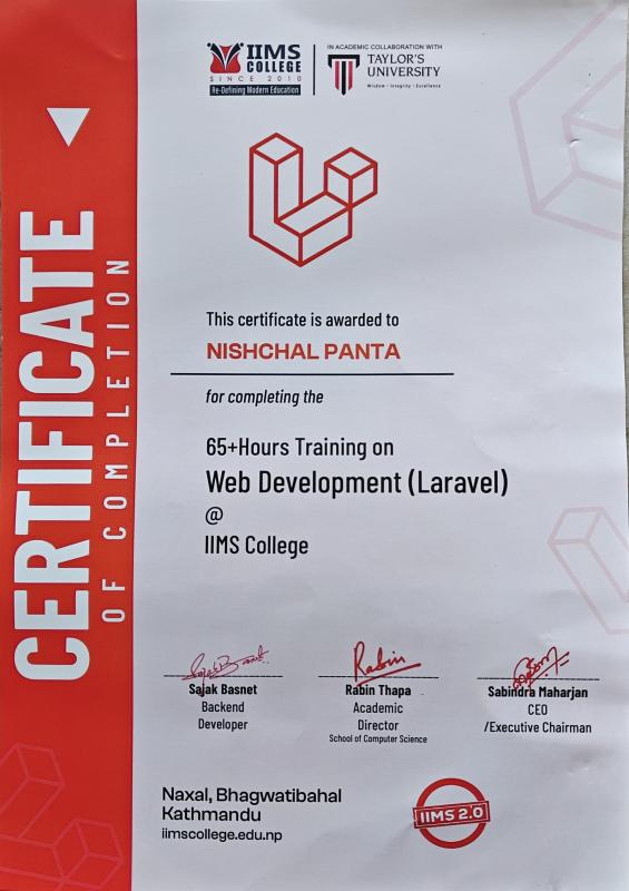 Web Development Certificate